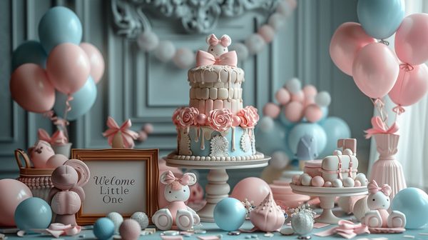 Accessoires tendance pour une baby shower réussie