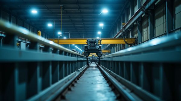 Optimisez vos manœuvres avec un pont roulant industriel suspendu